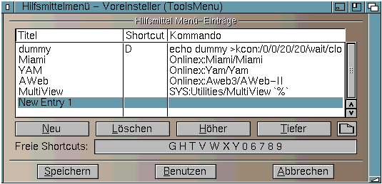 Screenshot Programm